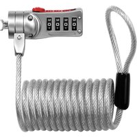 Master Lock Combi Computer Cable Lock 1.8m x 5mm 2120EURD
