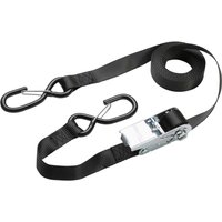 Master Lock Ratchet Tie Down S Hook Straps 5000mm Pack 1