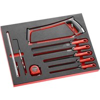 Facom MODM.601SLS 9 Piece SLS Metalwork Tool Kit in Foam Module