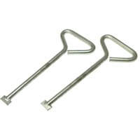 Manhole Cover Lift Keys 500mm Pack 2