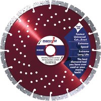 MI850 Fast Cutting Universal Diamond Disc 125mm 22mm