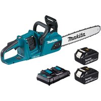 Makita DUC355 18v LXT Cordless Brushless Chainsaw 350mm 2 x 5ah Li-ion Battery Charger review