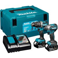 DLX2578TJ 18v LXT Cordless Brushless Combi Drill Impact Driver Kit