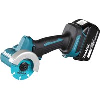 DMC300 18v LXT Cordless Brushless Disc Cutter 76mm 2 x 5ah Li ion Battery Charger Case
