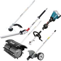 Makita DUX60 Twin 18v LXT Cordless Brushless Split Shaft Garden Multi Tool Kit No Batteries No Battery Charger