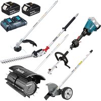Makita DUX60 Twin 18v LXT Cordless Brushless Split Shaft Garden Multi Tool Kit