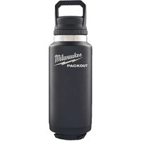 Milwaukee Packout Drinks Bottle Chug Lid Black 1023ml