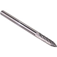 P513 Pointed Tree Carbide Burr 3mm 14mm 3mm