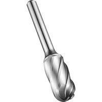 P835 Bright Ball Nosed Cylinder Carbide Burr 9.6mm 19mm 6mm