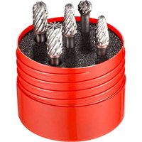 P88004 5 Piece Solid Carbide Burr Set