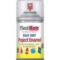 PlastiKote Fast Dry Enamel Aerosol Clear 100ml 001190