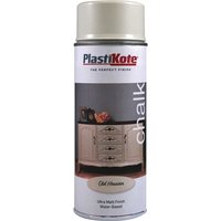 PlastiKote 440.0027101.076 Chalk Finish Spray Old Hessian 400ml
