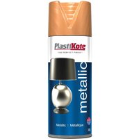 PlastiKote Metallic Spray Flat Copper 400ml 004401