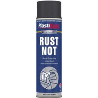 PlastiKote 440.0000784.077 784 Rust Not Spray Matt Black 500ml