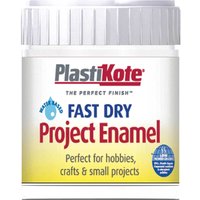 Plastikote Fast Dry Enamel Paint B26 Bottle Clear 59Ml