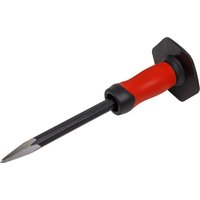Sealey Point Chisel and Hand Guard Grip 300mm Sealey Point Chisel and Hand Guard Grip 300mm