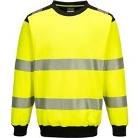 Portwest PW3 Hi Vis Sweatshirt XL YellowBlk POW34139