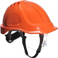 Portwest Endurance Plus Visor Helmet Orange POW26068