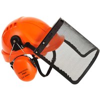 Portwest Forestry Helmet Combi Kit Orange