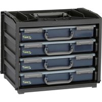 Raaco Handy Box Wall Mountable 4 Drawer Storage Cabinet