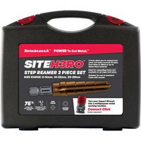 Site H3RO 3 Piece Step Reamer Kit