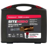 Site H3RO 4 Piece Large Sizes Tap Kit