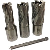 3 Piece Raptor Mag Drill Hole Cutter Set Pilot