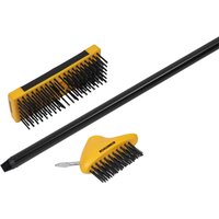 Roughneck Patio and Decking Brush Set