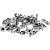 Rapid Tubular Rivets 9 x 3 x 13mm Cap 3 x 10mm (Pack 25) 5000416