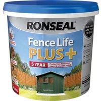 Fence Life Plus Protection Shed & Fence Paint Forest Green
