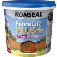 Fence Life Plus Protection Shed & Fence Paint Medium Oak