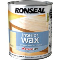 Ronseal Interior Wax Natural 750ml