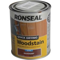 Quick Dry Satin Woodstain Mahogany