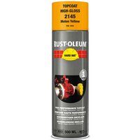 Rust Oleum Hard Hat Metal Spray Paint Traffic Yellow 500ml