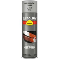 Rust-Oleum - 2182 Hard Hat Anti-Corrosive Primer Grey 500ML