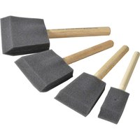 Rustins PBRUSHPACK Foam Brush Set (1,2,3 & 4in)