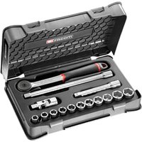 Facom S.161-1P6U 15 Piece 1/2" Drive Hexagon Socket Set Imperial 1/2"