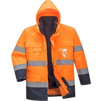 Lite 3 1 Hi Vis Jacket Detachable Fleece