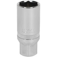 Sealey 3/8" Drive Hexagon Spark Plug Socket Metric 3/8" 21mm Sealey 3/8" Drive Hexagon Spark Plug Socket Metric 3/8" 21mm