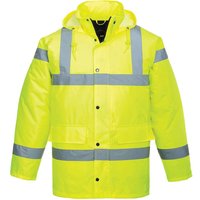 Oxford Weave 300D Class 3 Hi Vis Traffic Jacket