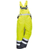Oxford Weave 300D Class 2 Hi Vis Bib and Brace