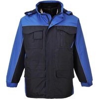 Portwest Ripstop Parka Navy / Royal Blue S