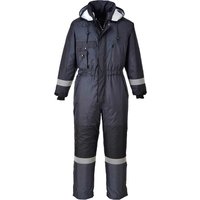 Portwest S585 Waterproof Winter Coverall Navy 2XL