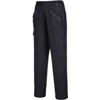 Portwest Ladies S687 Action Trousers Black S 33"