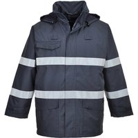 BizFlame Flame Resistant Rain Multi Protection Jacket Navy M