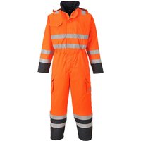 BizFlame Hi Vis Flame Resistant Rain Multi Coverall