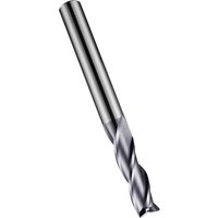 S933 Solid Carbide TiALN Flatted Shank 3 Flute Slot Drill