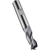S933 Solid Carbide TiALN Flatted Shank 3 Flute Slot Drill 16mm