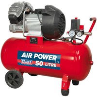Sealey SAC05030 Air Compressor 50 Litre 240v