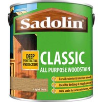 Sadolin 5012901 Classic Wood Protection Light Oak 2.5 litre